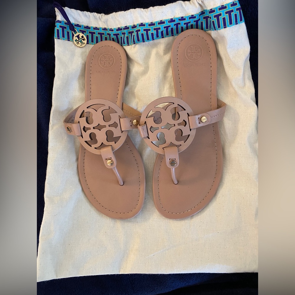 Tory Burch Miller Sandals Makeup Size 9